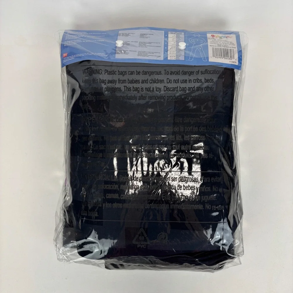 Disguise Minecraft Enderman Deluxe Costume Child Small 4-6 Black 140819L